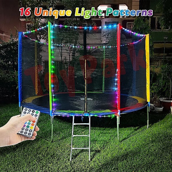 Lightning Rainbow Trampoline 12ft. - Color: Multi Colour