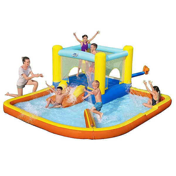 Beach Bouncy Water Park - Color: Multi Colour