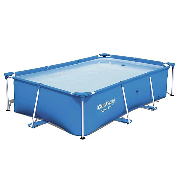 Bestway Sp 758 8.5 Feet Rectangular Frame Pool - Color: Blue