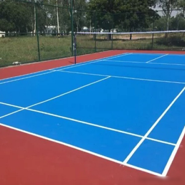 Synthetic Badminton Court - Color: Multi Colour
