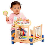 Melody Mix Activity Toys - Color: Brown