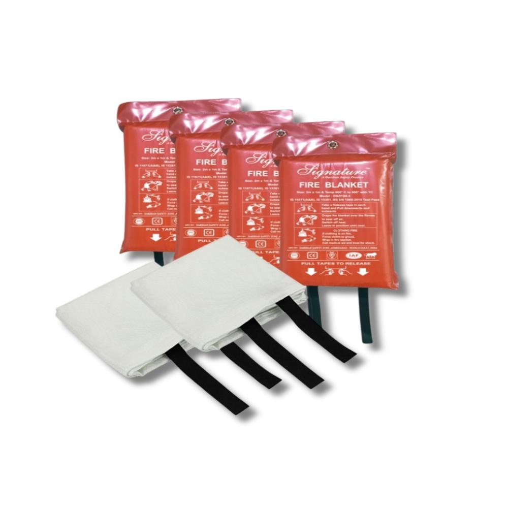 Kitchen Fire Blanket - Color: White