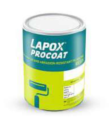 Lapox Procoat Weatherproofing - Feature: High Water Reduction Rate