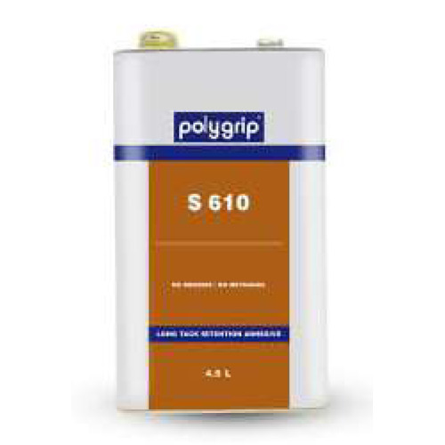 S 610 Polygrip Rubber Adhesive - Features: High Strength