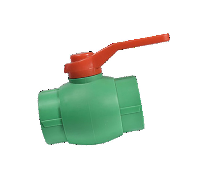 Plastic Ball Valve - Color: Green (Base)