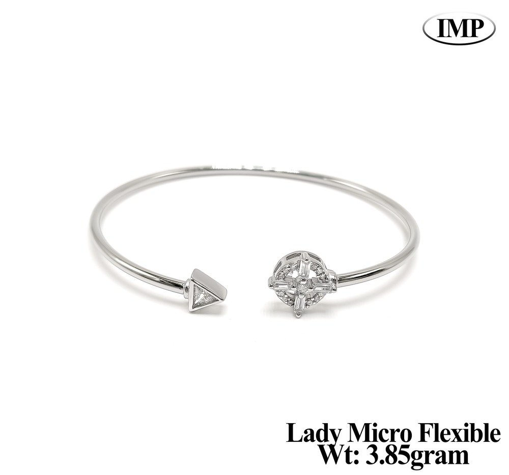 92.5 Silver Imported Lady Micro Flexible