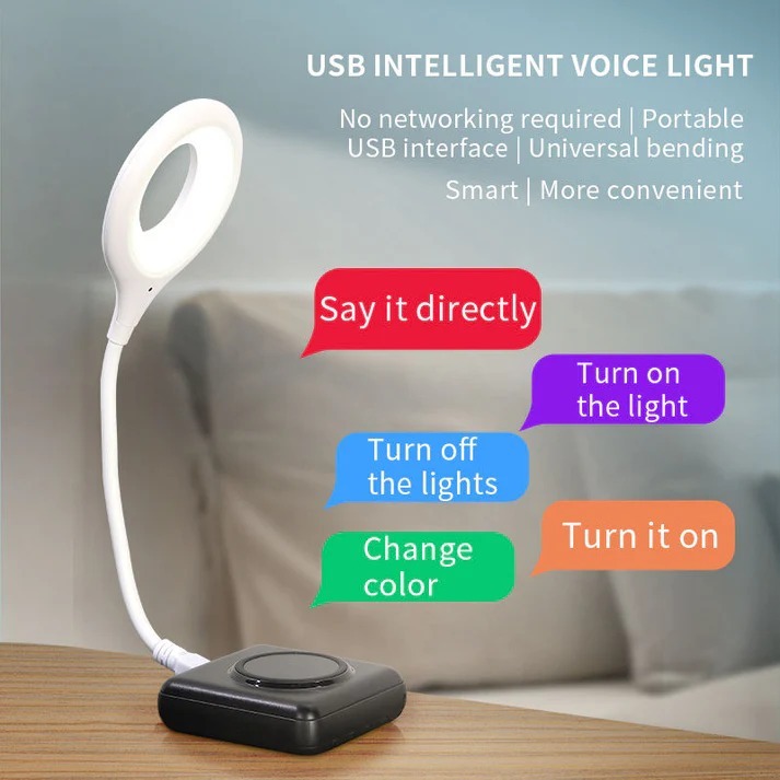 USB Smart Voice Control Light