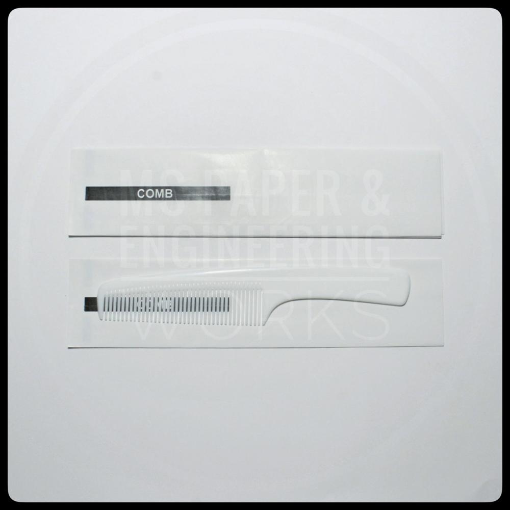 Chromo Paper Hotel Pouches - Color: White