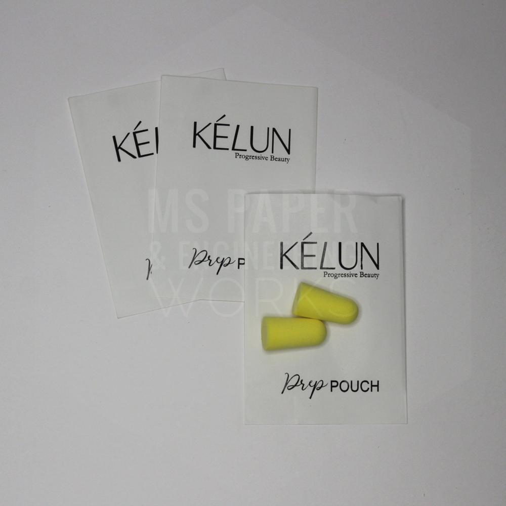 Chromo Paper Hotel Pouches - Color: White