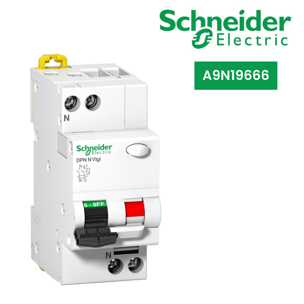 A9n19666-acti 9 - Earth Leakage Circuit Breaker - Dpn N Vigi - 1p + N - 20a - 30ma - Rated Current: 20 A At 30  C Ampere (amp)