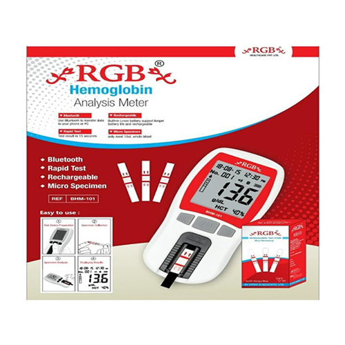 Hemoglobin Analysis Meter - Color: Different Availabe