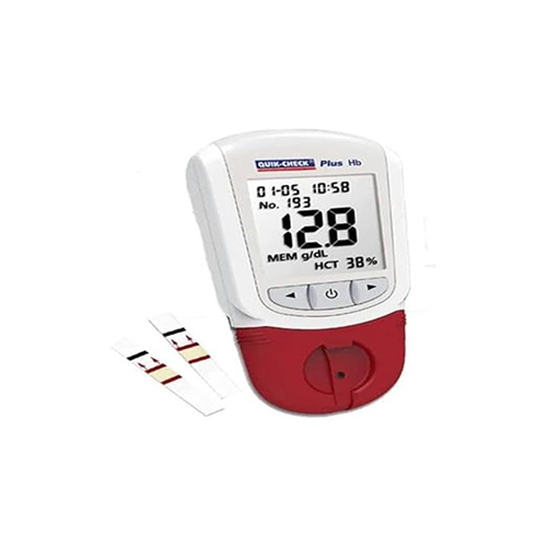 Quick Check Plus Hemoglobin Meter - Color: Different Availabe