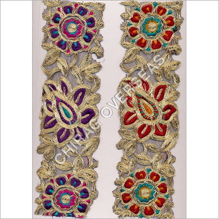 Colored Embroidered Laces
