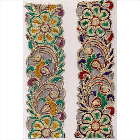 Embroidered Zari Laces