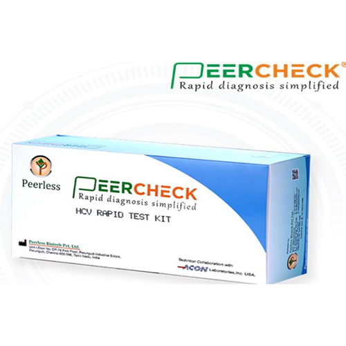 Peerless Hcv Rapid Test Kit - Color: Various Available