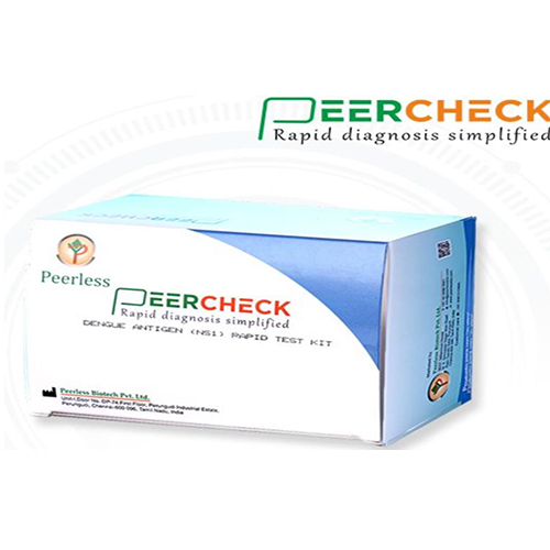 Peerless Dengue Ns1 Rapid Test Kit - Color: Various Available