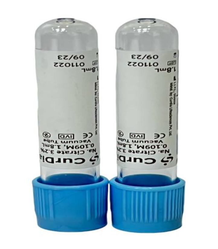 Sodium Citrate Blue Cap - Color: Different Availabe