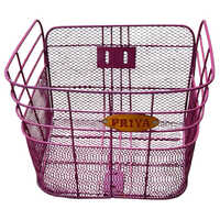 Pink Ladybird Cycle Basket