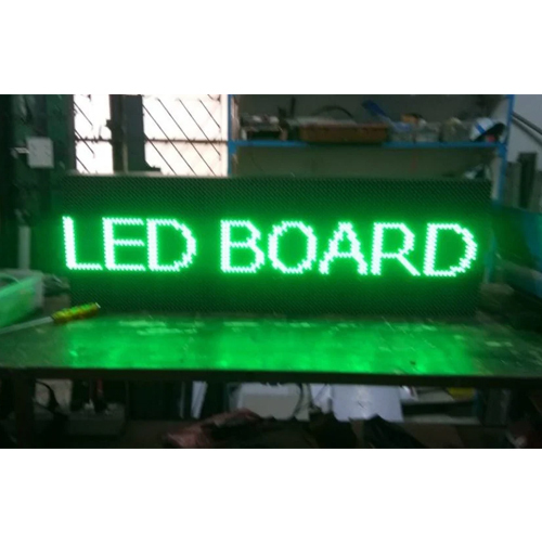 P10 Single Colour Running Led Display - Application: Advertising