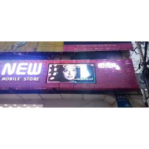 Mobile Shop Advertising Led Board - Features: Easy To Install