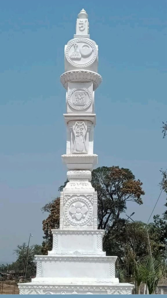 मकराना संगमरमर मंदिर स्तंभ