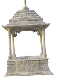 White Marble Temple Chatri