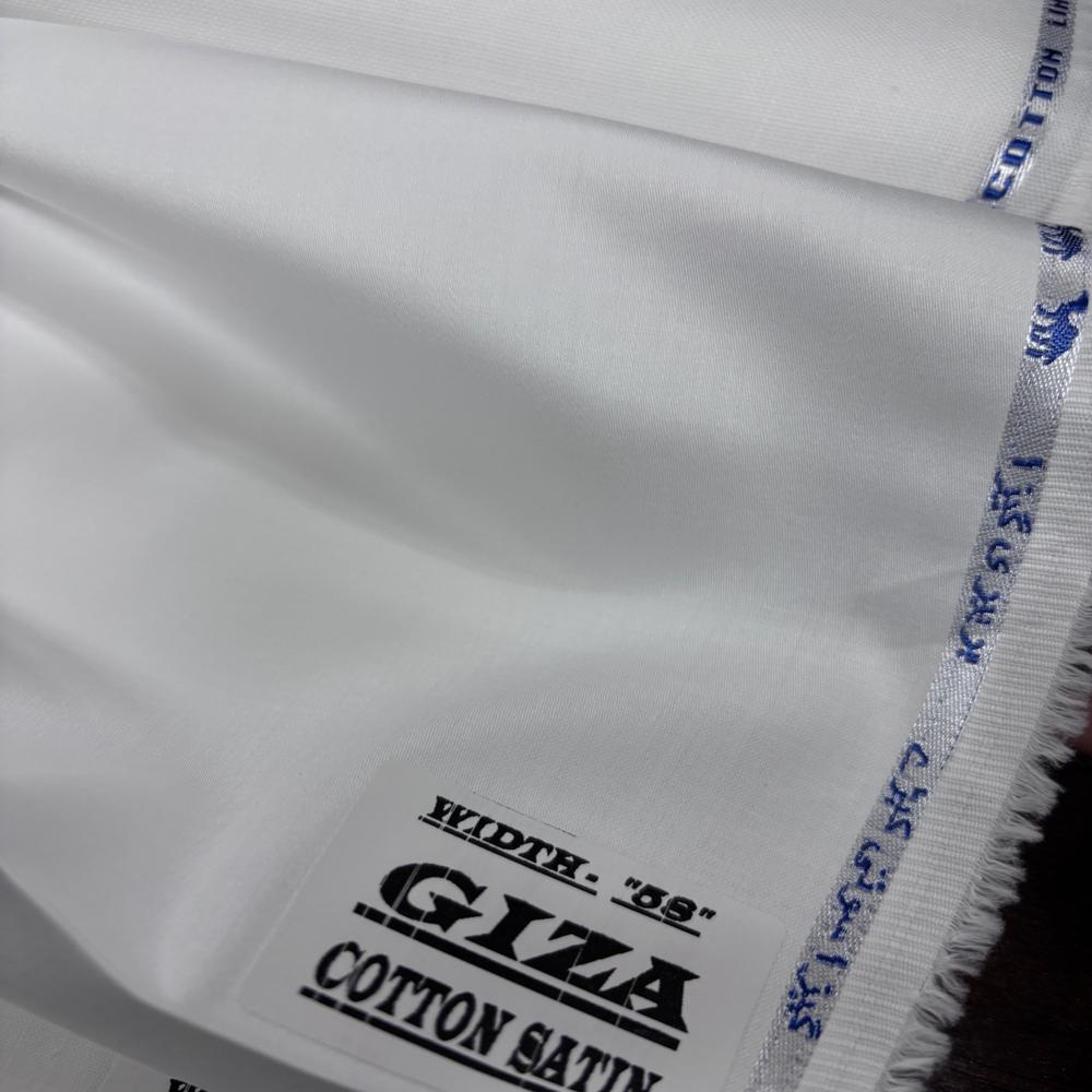 GIZA COTTON SATIN FABRIC