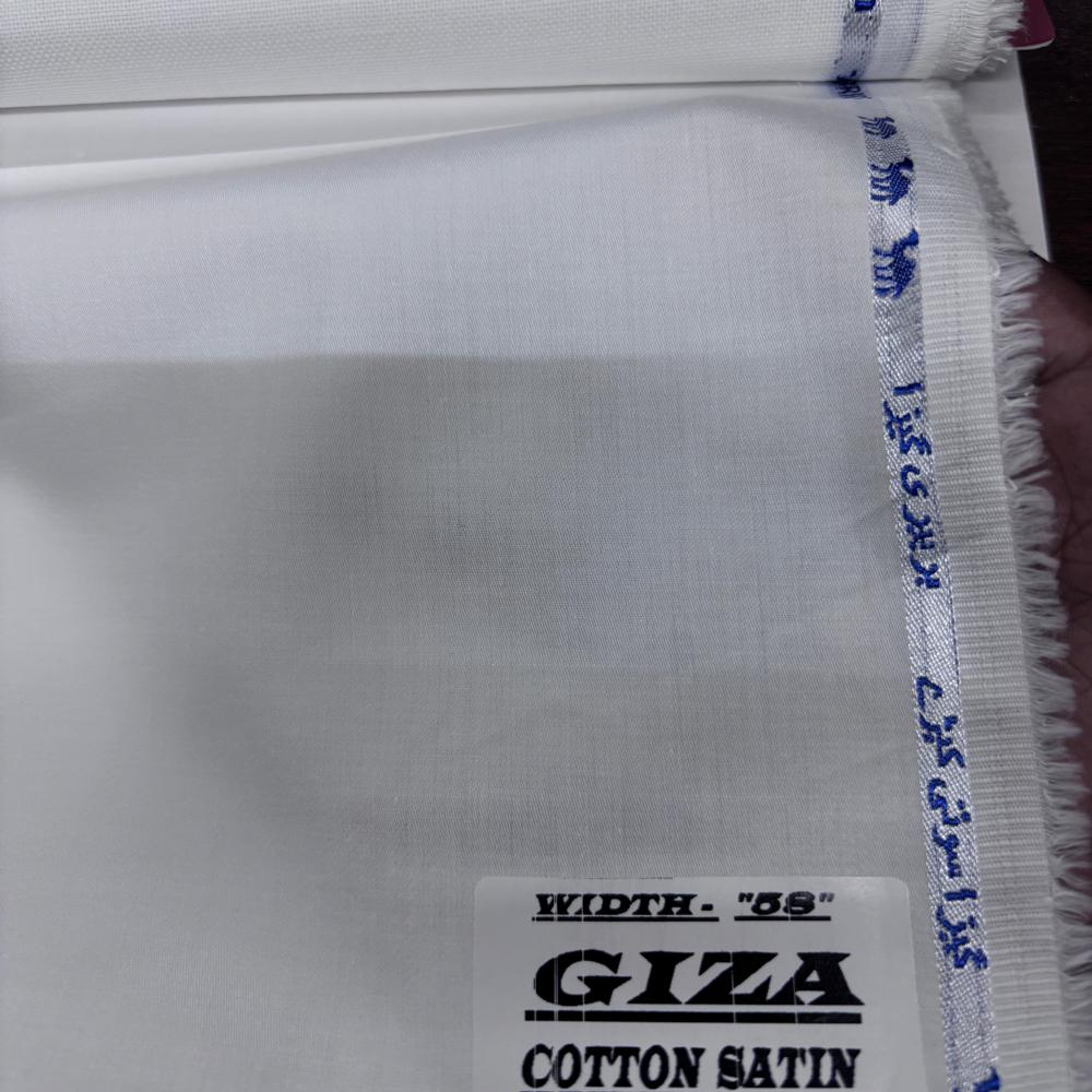 GIZA COTTON SATIN FABRIC
