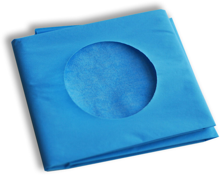 Disposable Minor Drape - Material: 100% Cotton