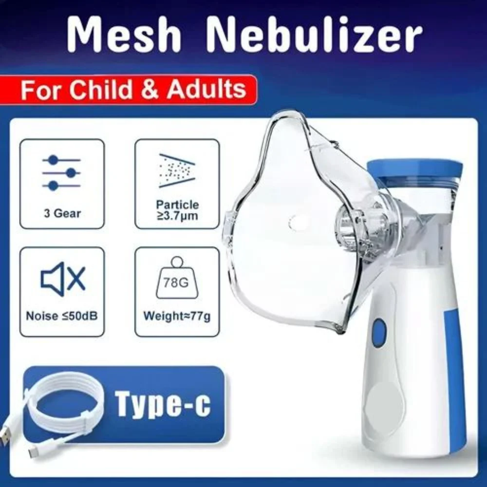 Rechargeable Mesh Nebuliser - Feature: Long Life