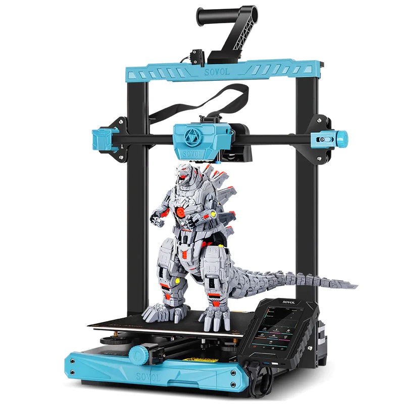 Sovol SV07 Plus 3D Printer: High-Speed, High-Temperature Printing with Precision Features