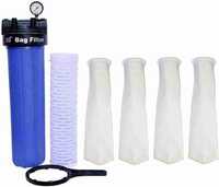 Bag Filter Housing Complete Set With 4 Pcs Filter Bag