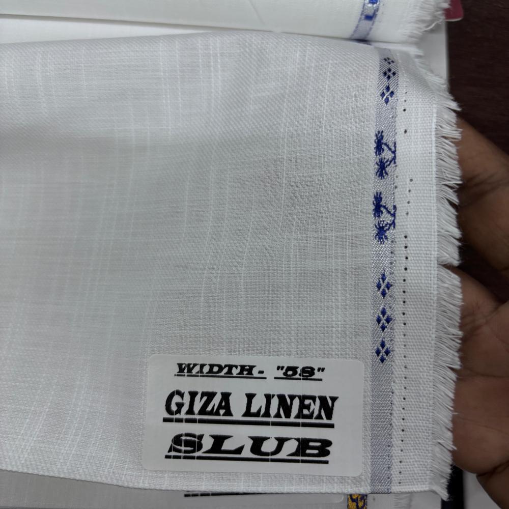 GIZA LINEN SLUB FABRIC