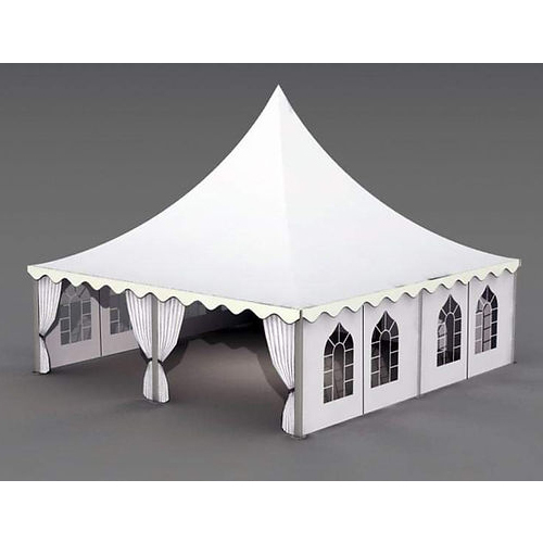 Aluminium Pagoda Tent - Color: White