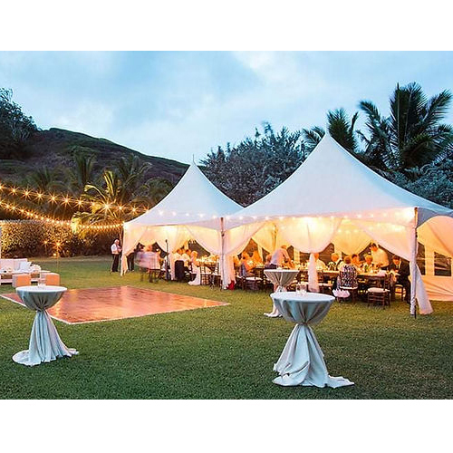 Wedding Reception Tent - Color: White