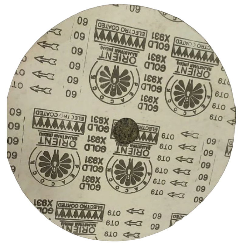 Spectro Sample Polishing Paper - Color: Brown