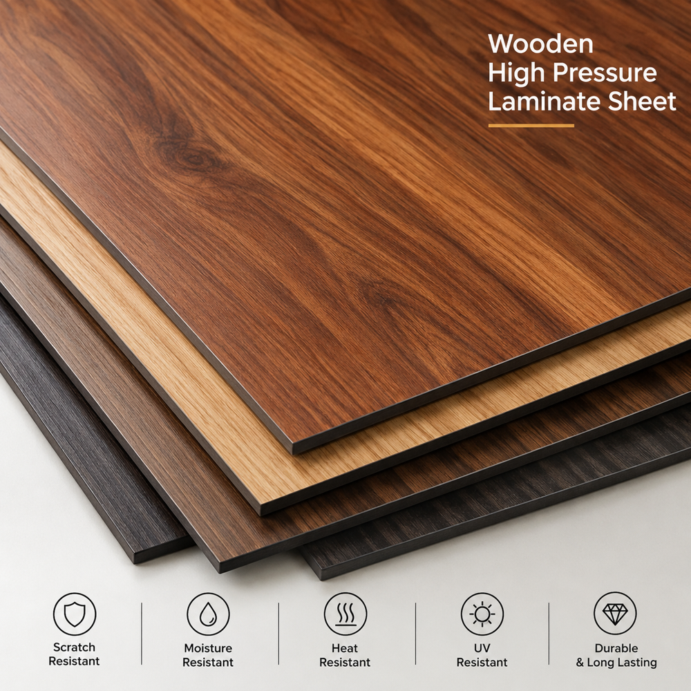 Wooden High Pressure Laminate Sheet - Application: Furniture Decoration