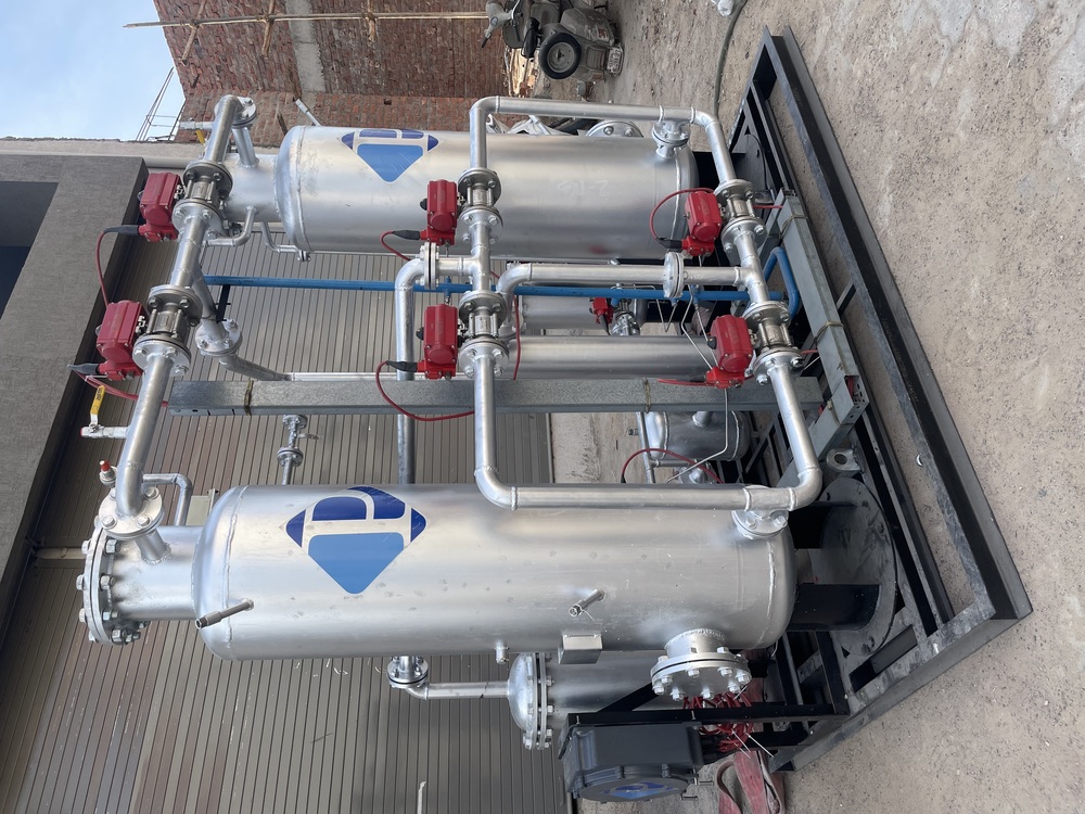 Externally Heated Type Biogas Dryer