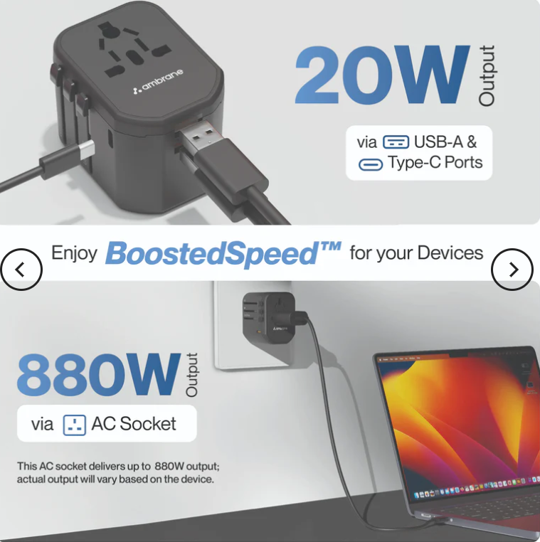 ATA-01 Travel Adapter