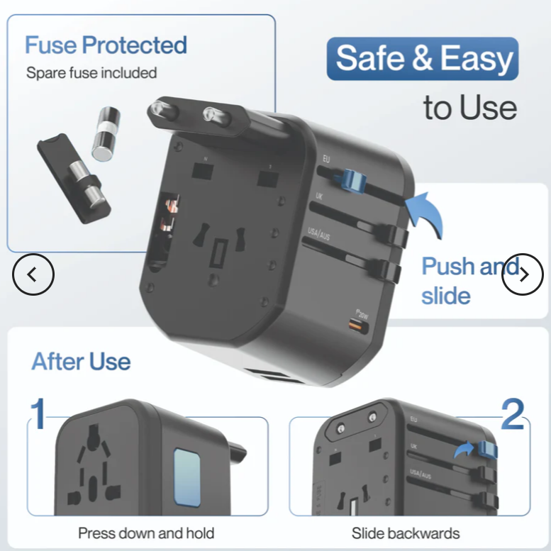 ATA-01 Travel Adapter