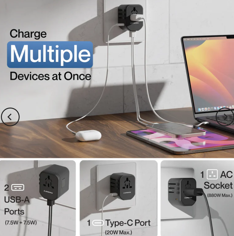 ATA-01 Travel Adapter