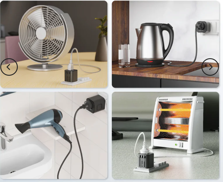 Ata-03 2500w International Travel Socket - Features: Easy To Use