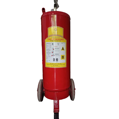 Stored Pressure Type Fire Extinguisher - Color: Red