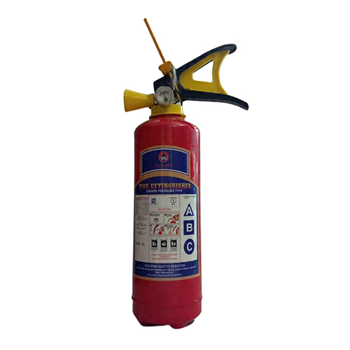 Dry Powder Stored Pressure Type Fire Extinguisher - Color: Red