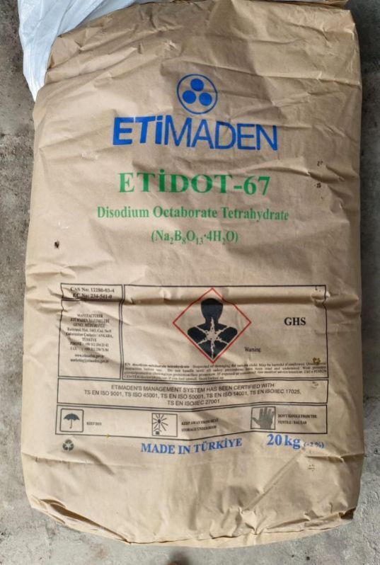 Disodium Octaborate Tetrahydrate Powder - Application: Agriculture