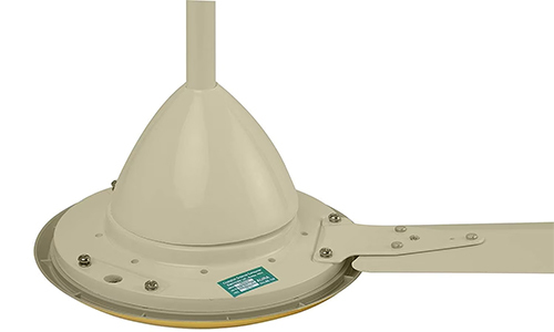 Crompton Aura 1200 Mm Ceiling Fan (Ivory) - Blade Material: Aluminium