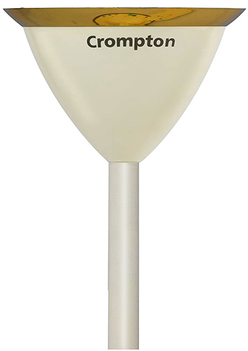 Crompton Aura 1200 Mm Ceiling Fan (Ivory) - Blade Material: Aluminium