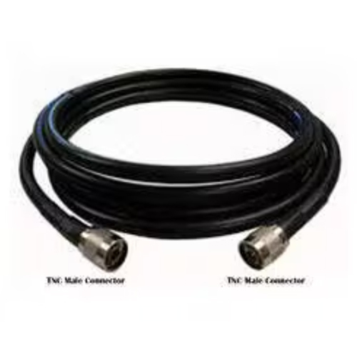 Oxywave Premium Lmr200 Cable With Tnc Male Connector - Color: Black