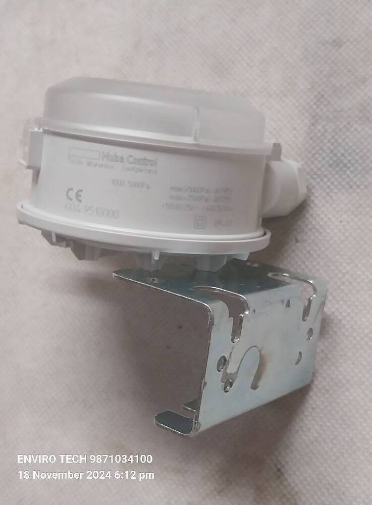 HUBA CONTROL 604.950000 DIFFERENTIAL PRESSURE SWITCH 1000-5000 Pa