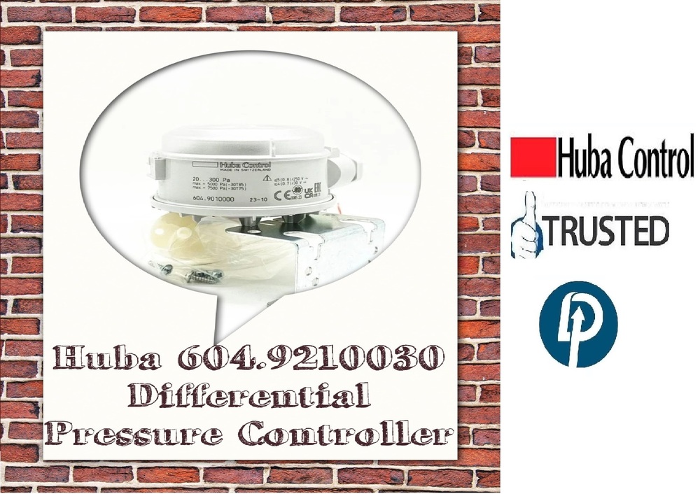 HUBA CONTROL 604.950000 DIFFERENTIAL PRESSURE SWITCH 1000-5000 Pascal
